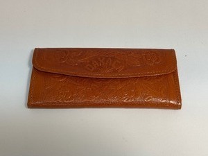 lot 2 image: Like New Tooled Leather Wallet