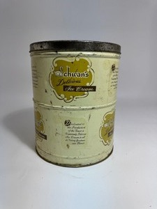 lot 15 image: Schwans Ice Cream 2.5 gallon Tin Container