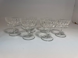 lot 41 image: Vintage French Champagne Glasses