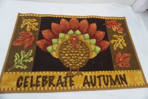 lot 78 image: Celebrate Autumn Rug 26x 17