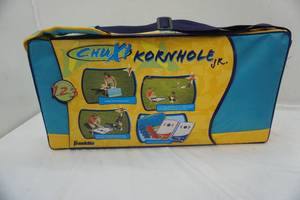 lot 134 image: Franklin Kornhole Jr. Set & Carrying Case