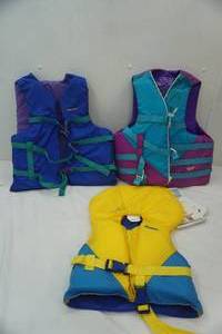 lot 136 image: 3 Life Jackets