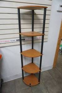 lot 146 image: Corner Shelf 57 tall by 12 wide