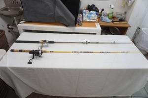lot 175 image: Fishing Poles (2ct) 85 & 95