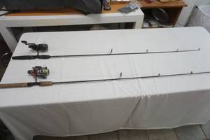 lot 179 image: Fishing Poles (2ct) 73 & 61