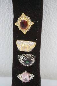 Fashion Jewelry Rings (4ct)