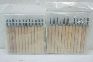 lot 215 image: NEW Wood Carving Tool Set (24pc)