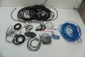 lot 218 image: Cable, Ethernet, Audio, and other cords