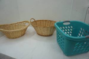 lot 244 image: Laundry Basket Lot (3ct)