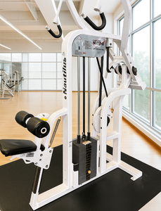 #1 Commercial Grade Fitness Nautilus Nitro Lat Pulldown -specialized piece of strength training equipment designed to effectively work your back muscles, specifically the lats, while minimizing shoulder stress - See Youtube For How Great This Works!
