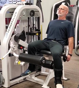 #2&nbsp;Commercial Grade Fitness Nautilus Nitro Seated Leg Curl -Targets hamstrings:&nbsp;It specifically works the muscles in the back of your thighs by isolating the knee flexion movement -See Youtube For How Great This Works!