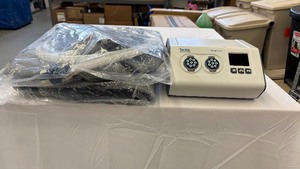 lot 50 image: Tactile Medical Entre Plus Lymphedema Compression System. Home Therapy for Swelling, Edema & CVI Delivers powerful pneumatic compression to help reduce chronic swelling, improve circulation, and support wound healing.