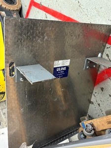 MSRP $500 Uline H-1833 Dock Plate 36x48 -1,764 lb Capacity! Heavy-duty aluminum plate bridges the gap between trucks &amp; docks for safe, easy loading. Portable design with built-in handles &amp; diamond plate surface for added traction &amp; durability!