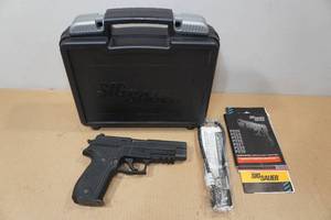 lot 3 image: Sig Sauer P226 MK-25 9mm Semi-Auto Navy SEAL Pistol