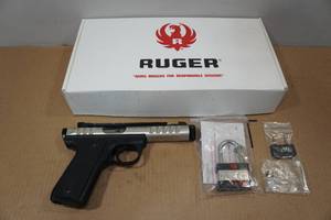 lot 5 image: Ruger 2245 Lite .22 LR Semi-Auto Target Pistol