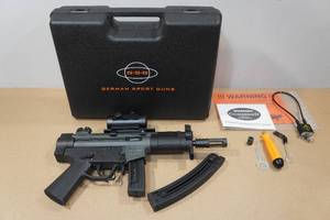 lot 12 image: German Sport Guns GSG-522 .22 LR Semi-Auto Pistol - Red Dot Sight