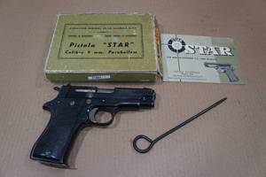 lot 14 image: Star BM 9mm Semi-Auto Pistol