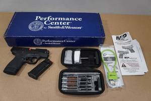 lot 17 image: NEW Smith & Wesson M&P9 Shield Plus Performance Center 9mm Semi-Auto Pistol