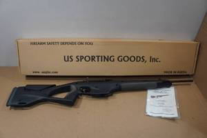 lot 28 image: Baikal MR-161K .22 LR Semi-Auto Rifle