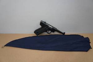 lot 35 image: 1961 Ruger Standard Model .22 LR Semi-Auto Target Pistol - 4.75 Barrel