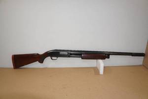 lot 45 image: J.C. Higgins Model 20 12 Gauge Pump-Action Shotgun