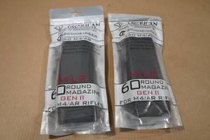 lot 95 image: 2 ATI 60 Round AR Magazines - .2235.56