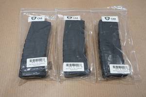 lot 97 image: 3 CAA 30 Round AR Magazines - .2235.56
