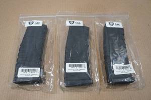 lot 98 image: 3 CAA 30 Round AR Magazines - .2235.56