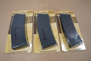 lot 100 image: 3 MFT 30 Round AR Magazines with Window - .2235.56.300 AAC