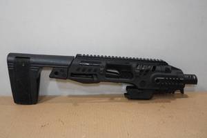 lot 110 image: CAA Roni G2 Glock Pistol Carbine Conversion Accessory for 9mm.40 S&W