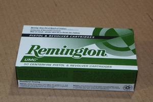 lot 157 image: 50 Remington UMC 9mm Luger 115 Gr MC Ammo