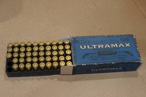 lot 162 image: 48 Ultramax .44 Colt 230 Gr RN FP Ammo