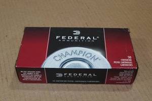 lot 175 image: 50 Federal Champion .40 S&W 180 Gr FMJ FN Ammo