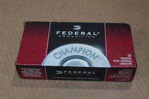 lot 176 image: 50 Federal Champion .40 S&W 180 Gr FMJ FN Ammo