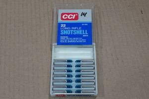lot 201 image: 14 CCI .22 LR Shotshells