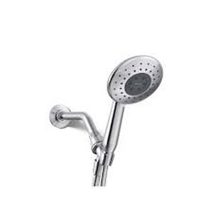 lot 19 image: KOHLER Daisyfield 6-Spray Wall Mount Handheld Shower Head 1.8 GPM in Polished Chrome  Customer Returns See Pictures