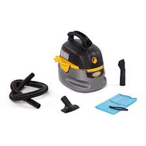 lot 39 image: Stinger 2.5 Gallon 1.75 Peak HP Small Shop Vacuum Wet Dry Vac with Filter Bag, Hose, Utility Nozzle and Car Nozzle Attachments  Customer Returns See Pictures