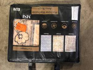 lot 21 image: MSI Machine Washable Area Rug   Customer Returns See Pictures
