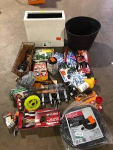 lot 59 image: Lot of Assorted Tools, Hardware, Outdoor Items and General Merchandise Various Models and Conditions   Customer Returns See Pictures