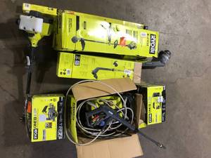 lot 66 image: Lot of Assorted Lawn Care Items Various Models and Conditions   Customer Returns See Pictures