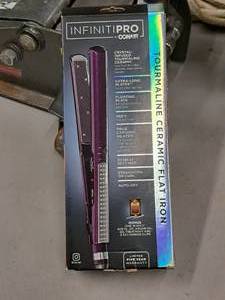 lot 529 image: Conair Infinity Pro Tourmaline Ceramic Flat Iron (in original packaging)