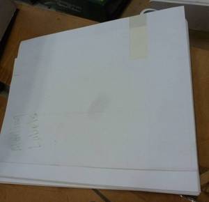 lot 27 image: Office supplies - labels, laser printer sheets and connected sheets, 3m shipping self adhesive coverup labels