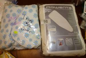 lot 98 image: 2 new ironing board covers