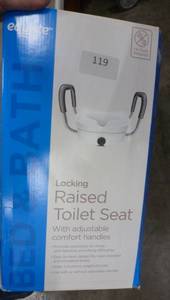 lot 119 image: Raised toilet seat - never used