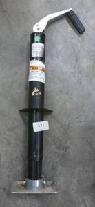 lot 131 image: Trailer jack 3,000 lb support capacity, 2,000 lb lift