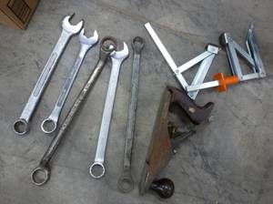 lot 136 image: group of wrenches