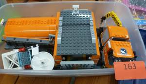 lot 163 image: Lego sets 60035 and 60036 Arctic outpost