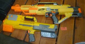 lot 176 image: Two big Nerf guns