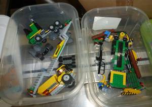 lot 182 image: Two lego sets 4203 and 60059