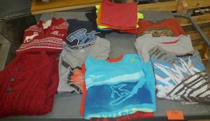 lot 230 image: 30 boys tshirts size Medium 8-10 and 10-12